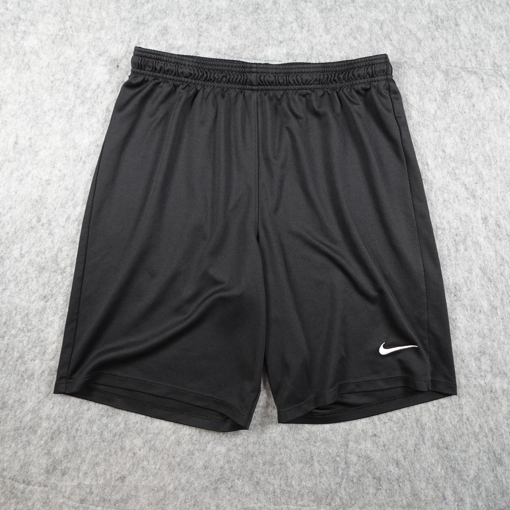 Nike Shorts Mens Medium Black Dry Park II Soccer Athletic Running Gym Training